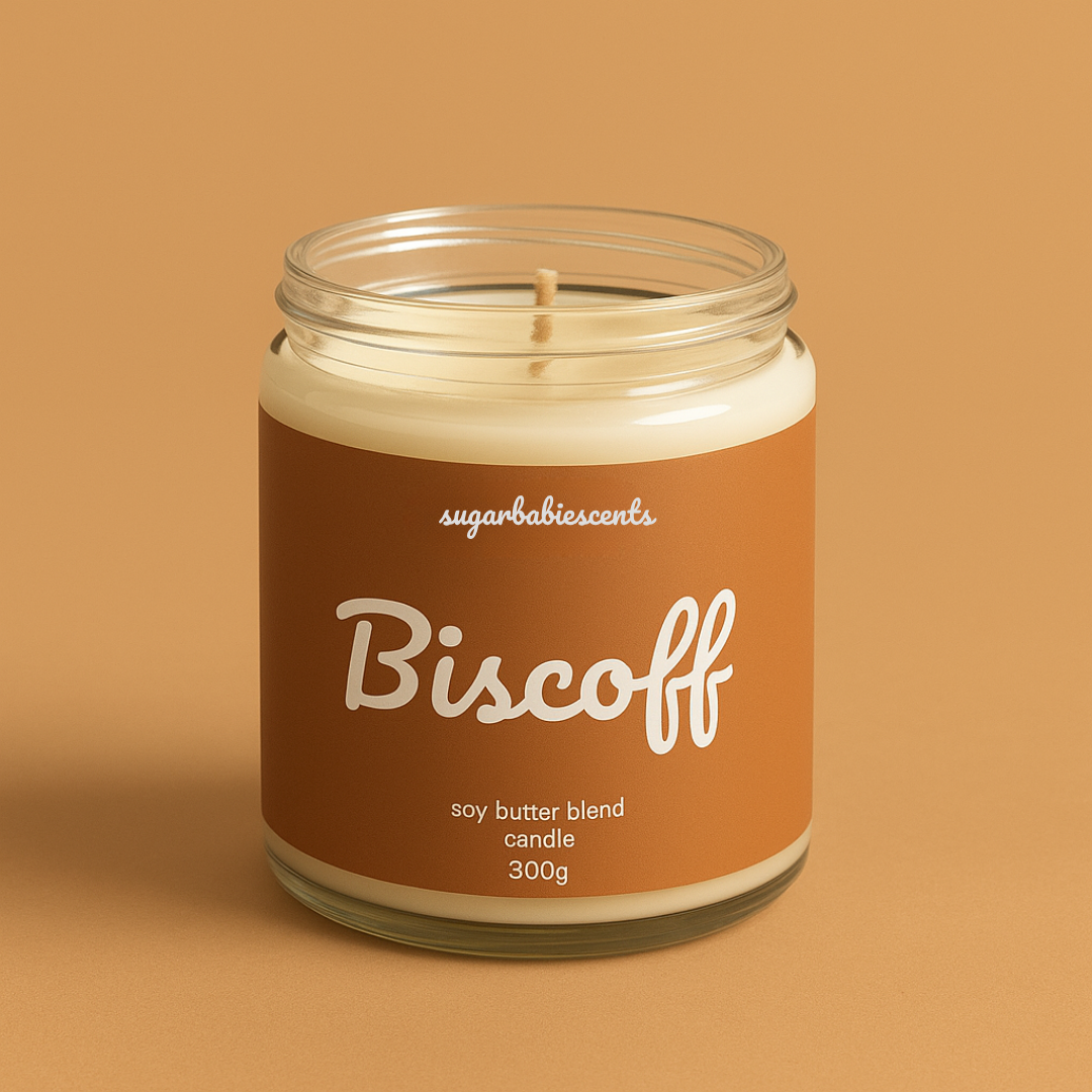 BISCOFF - butter candle + FREE wax melt
